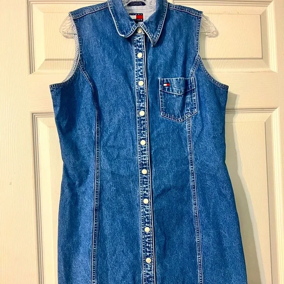 Tommy Hilfiger Dresses Vintage Tommy Hilfiger Denim Dress